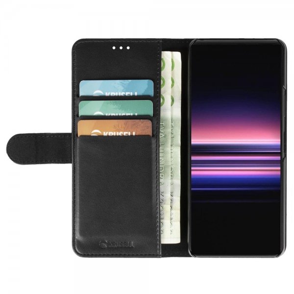Krusell Sony Xperia 5 II Fodral PhoneWallet Svart