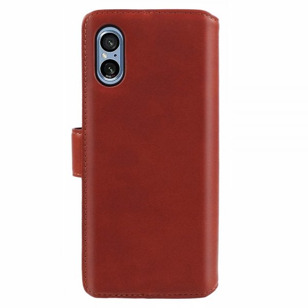 Nordic Covers Sony Xperia 5 V Fodral Essential Leather Maple Brown
