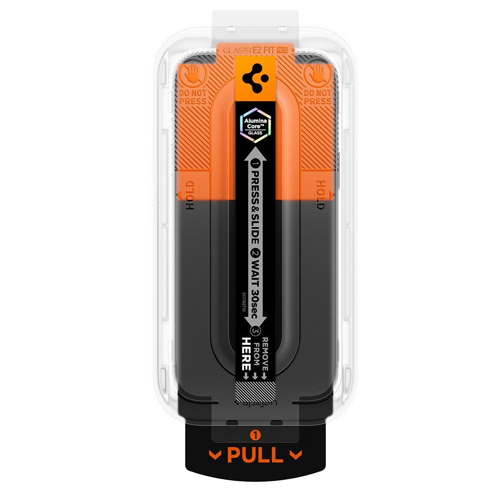 Spigen iPhone 16 Pro/17/17 Pro/18 Pro Skärmskydd Glas.tR EZ Fit Pro 2-pack