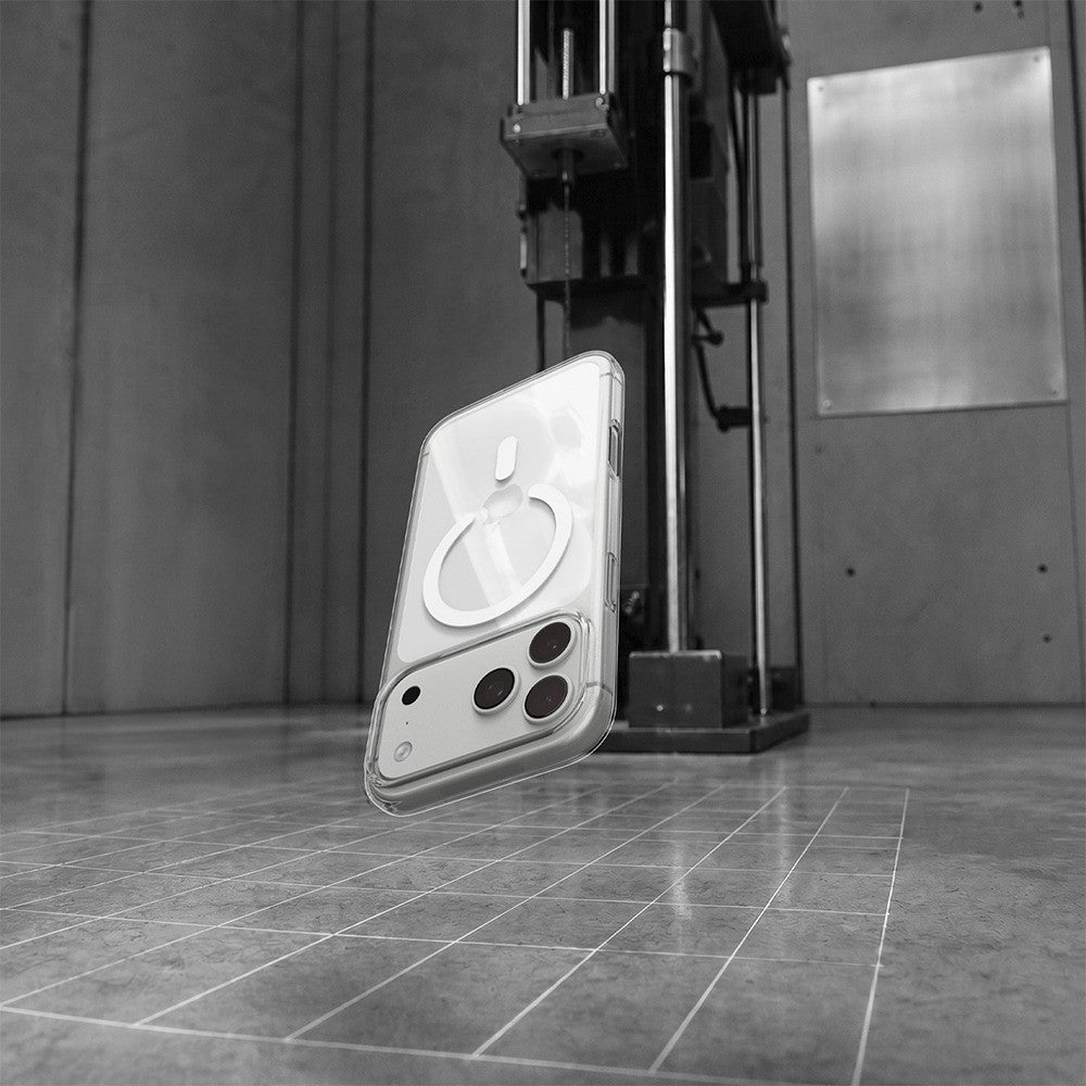 Spigen iPhone 17 Pro/iPhone 18 Pro Skal Liquid Crystal MagFit Clear White