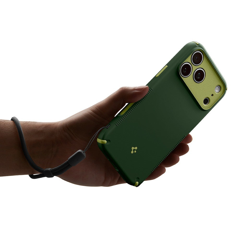 Spigen iPhone 17 Pro/iPhone 18 Pro Skal Nano Pop Hybrid MagFit Avo Green