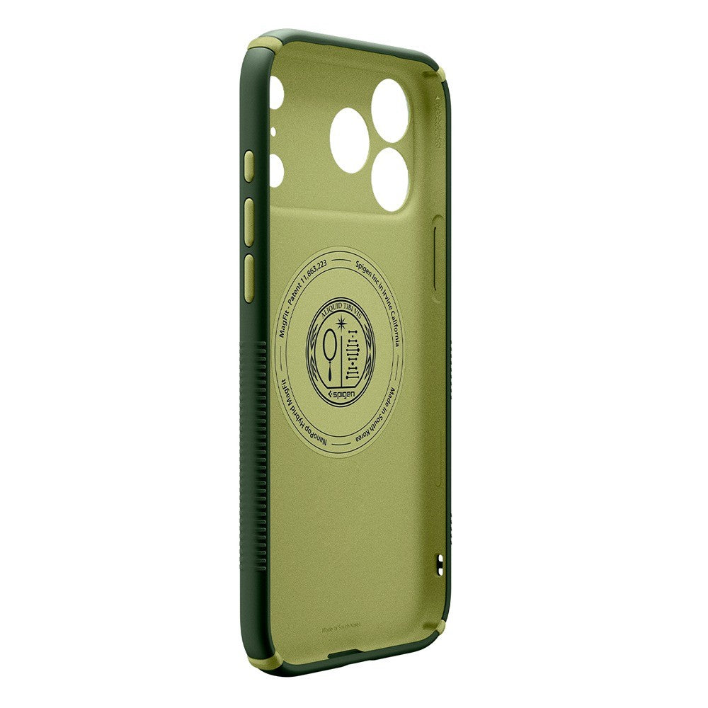 Spigen iPhone 17 Pro/iPhone 18 Pro Skal Nano Pop Hybrid MagFit Avo Green