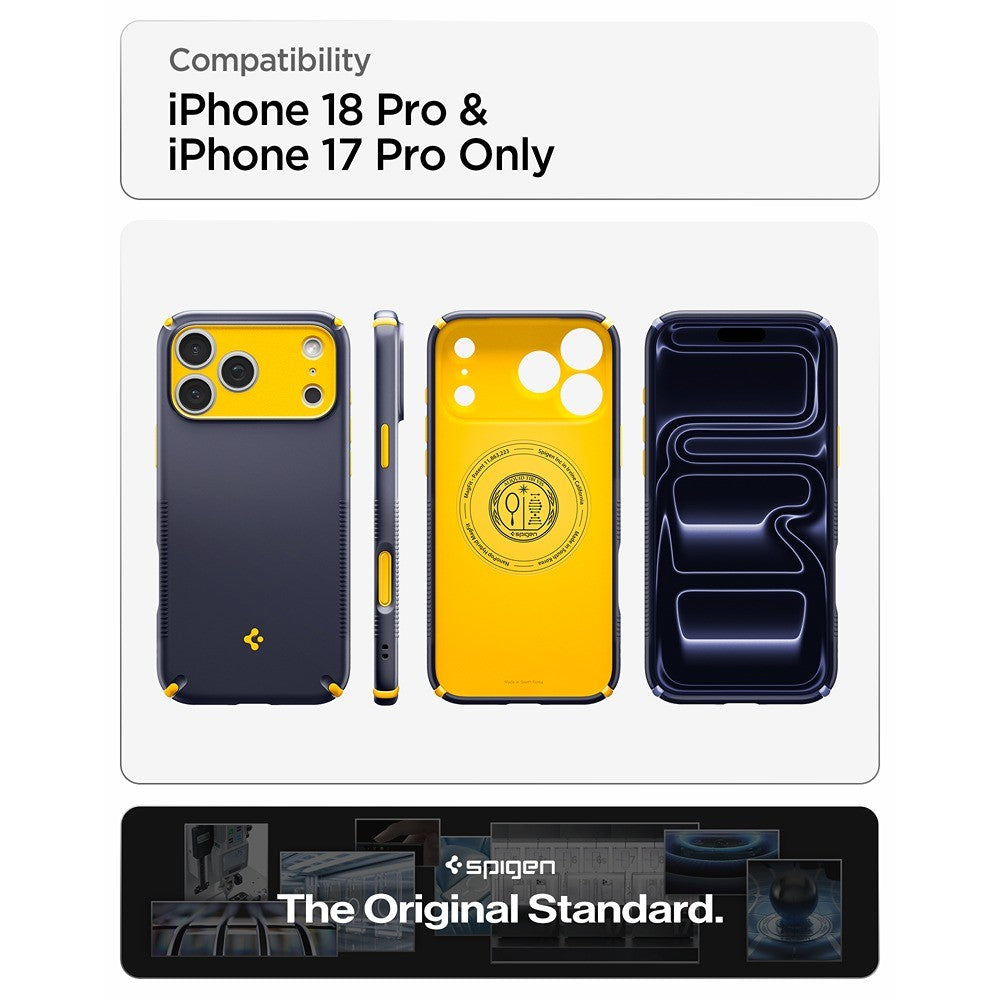 Spigen iPhone 17 Pro/iPhone 18 Pro Skal Nano Pop Hybrid MagFit Blueberry Navy