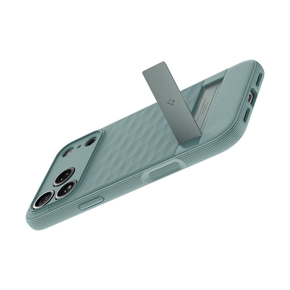 Spigen iPhone 17 Pro/iPhone 18 Pro Skal Parallax S MagFit Sage Green