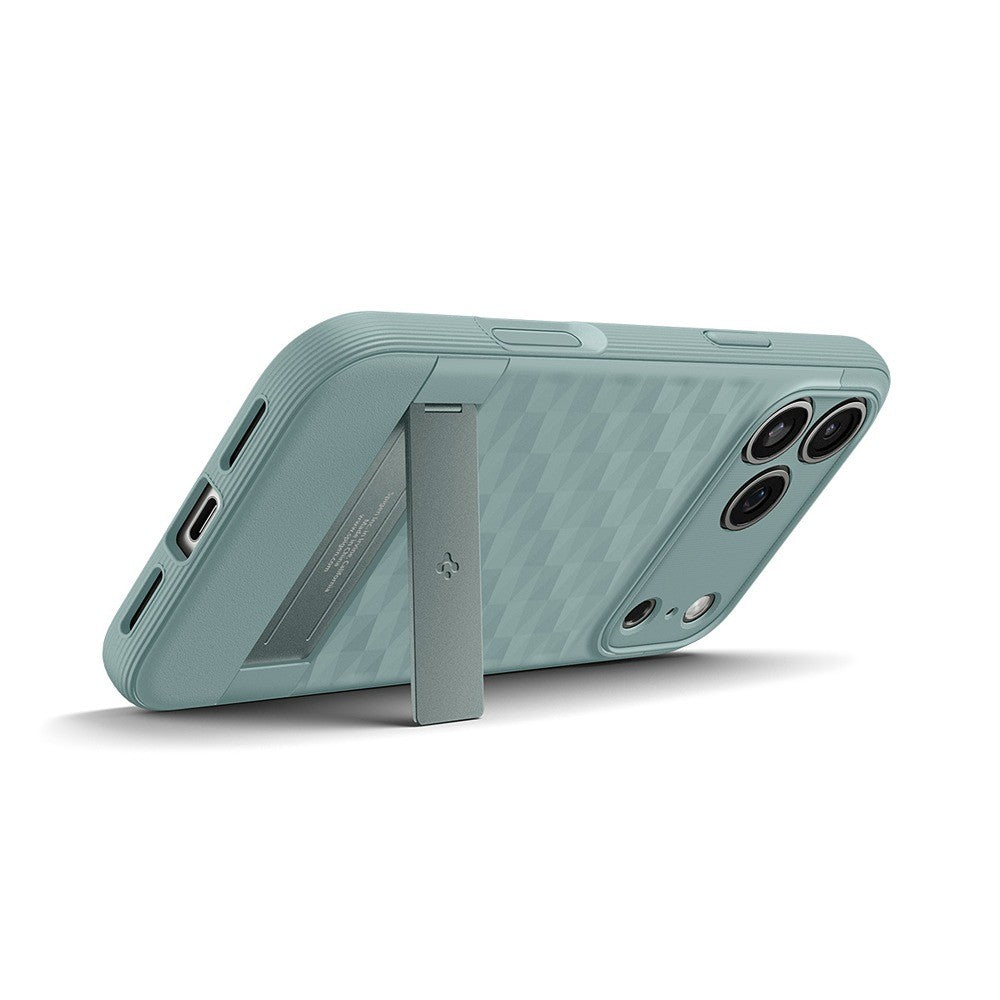 Spigen iPhone 17 Pro/iPhone 18 Pro Skal Parallax S MagFit Sage Green