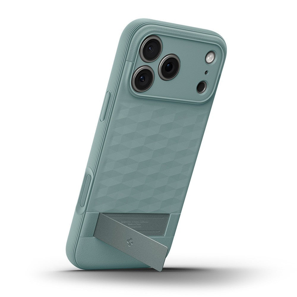 Spigen iPhone 17 Pro/iPhone 18 Pro Skal Parallax S MagFit Sage Green