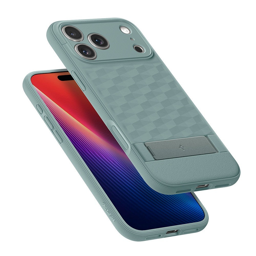 Spigen iPhone 17 Pro/iPhone 18 Pro Skal Parallax S MagFit Sage Green