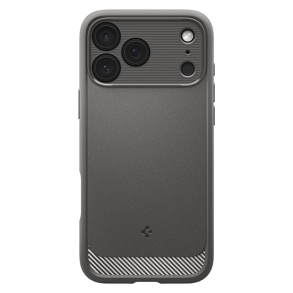 Spigen iPhone 17 Pro/iPhone 18 Pro Skal Rugged Armor MagFit Grå