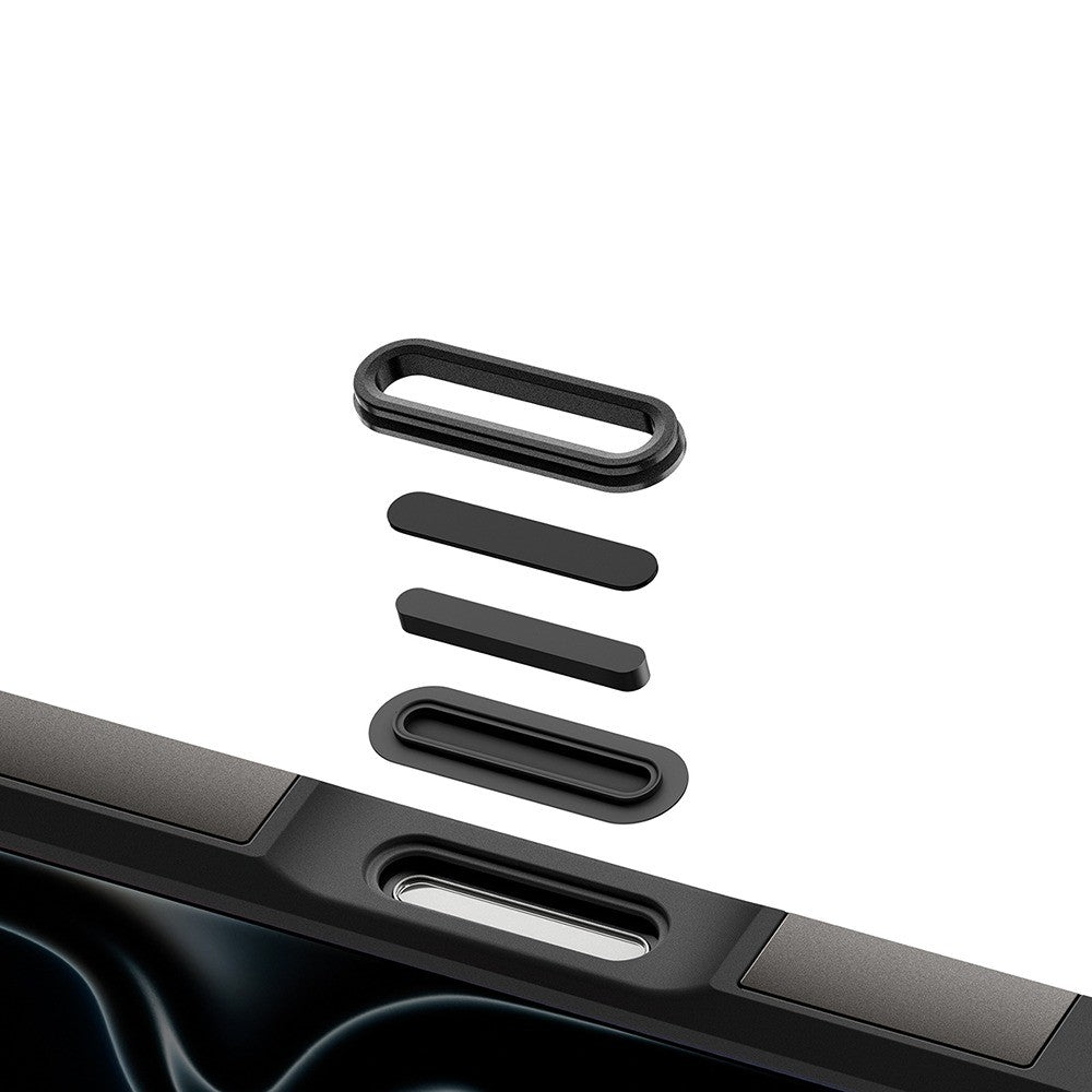 Spigen iPhone 17 Pro/iPhone 18 Pro Skal Tough Armor T MagFit Gunmetal