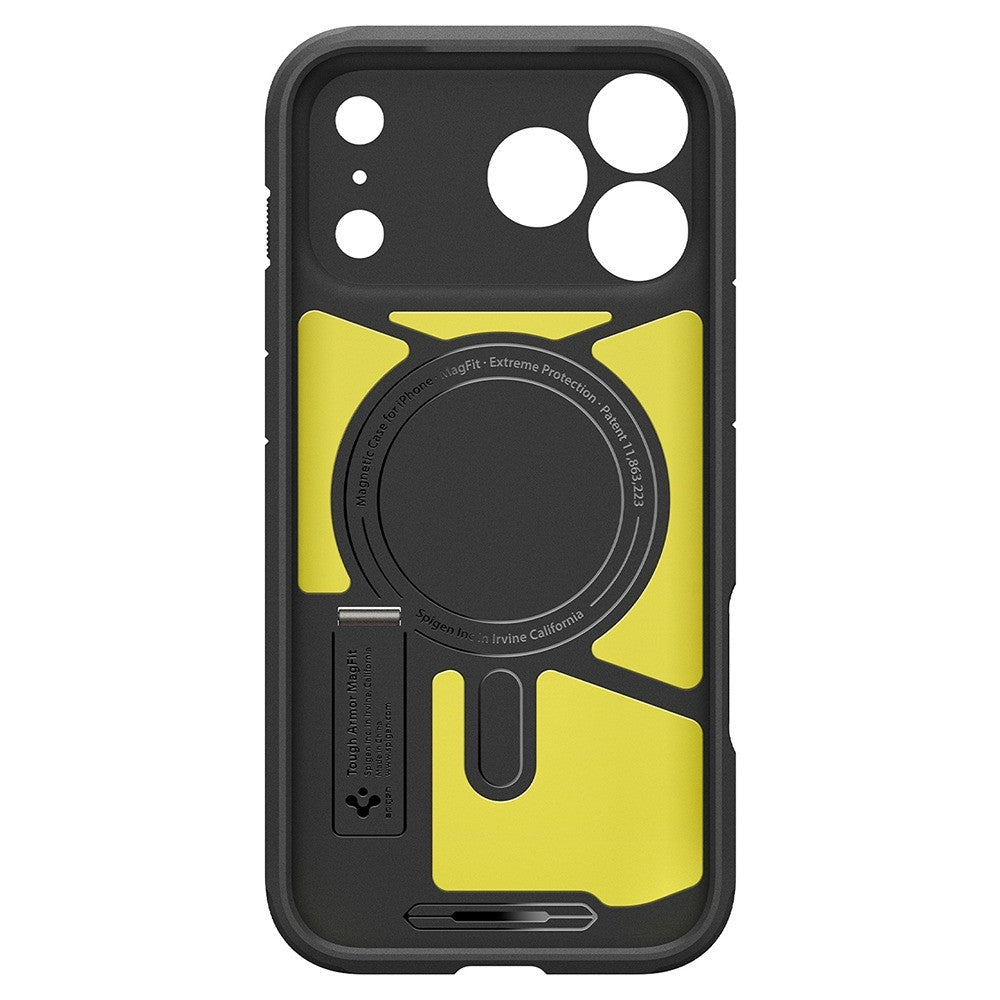 Spigen iPhone 17 Pro/iPhone 18 Pro Skal Tough Armor T MagFit Gunmetal
