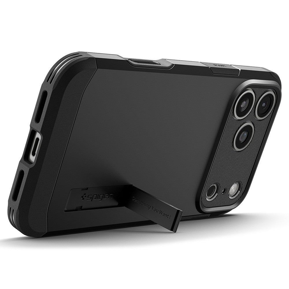 Spigen iPhone 17 Pro/iPhone 18 Pro Skal Tough Armor T MagFit Svart