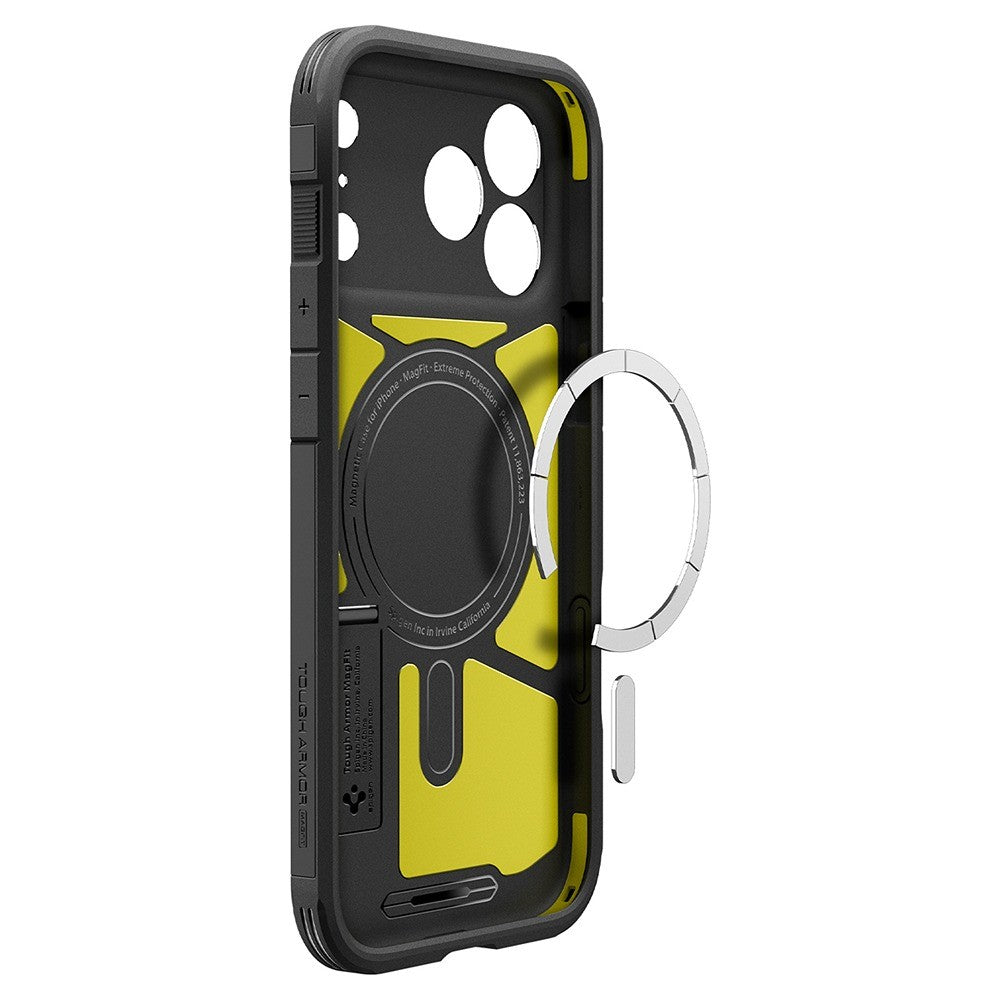 Spigen iPhone 17 Pro/iPhone 18 Pro Skal Tough Armor T MagFit Svart