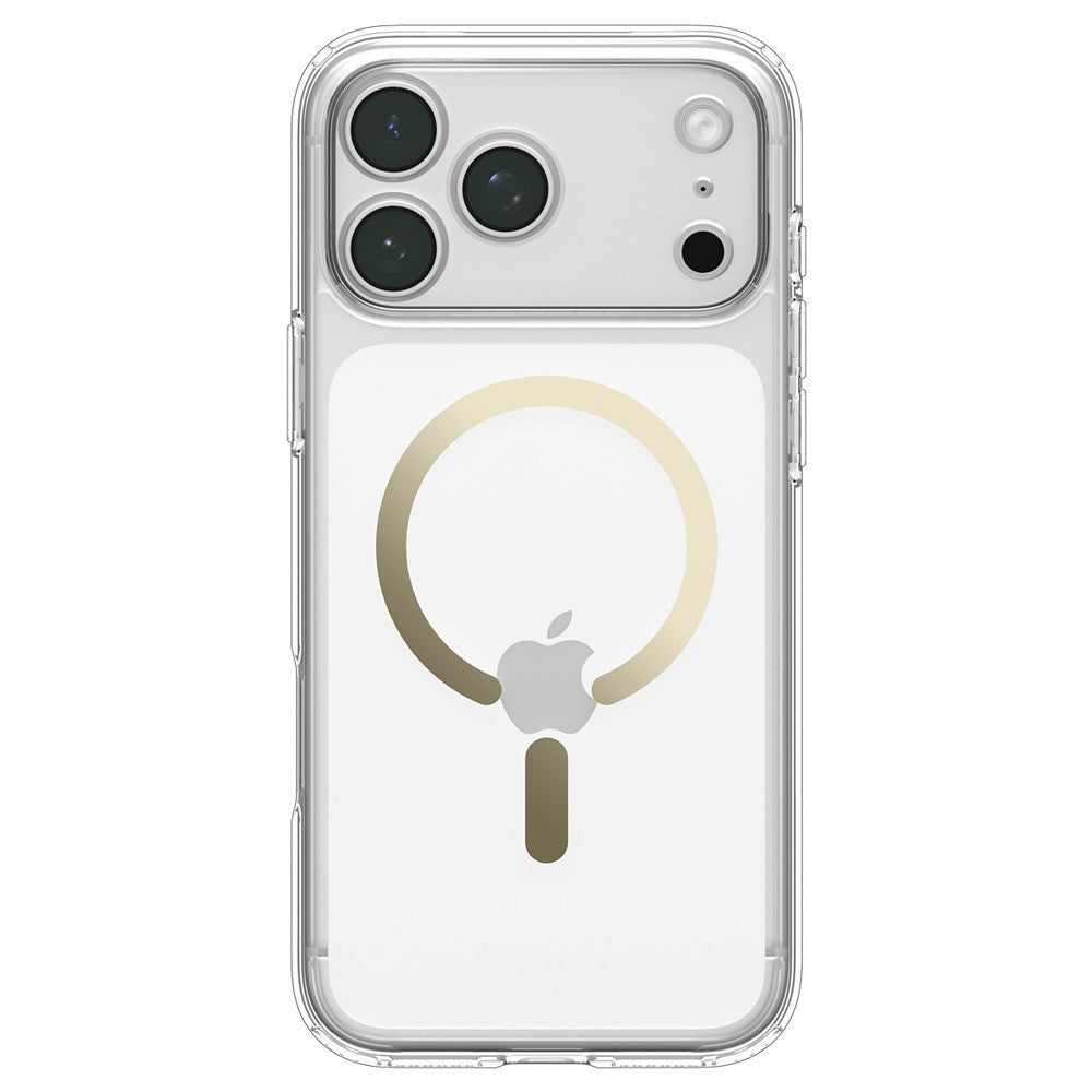 Spigen iPhone 17 Pro/iPhone 18 Pro Skal Ultra Hybrid MagFit Clear Gold