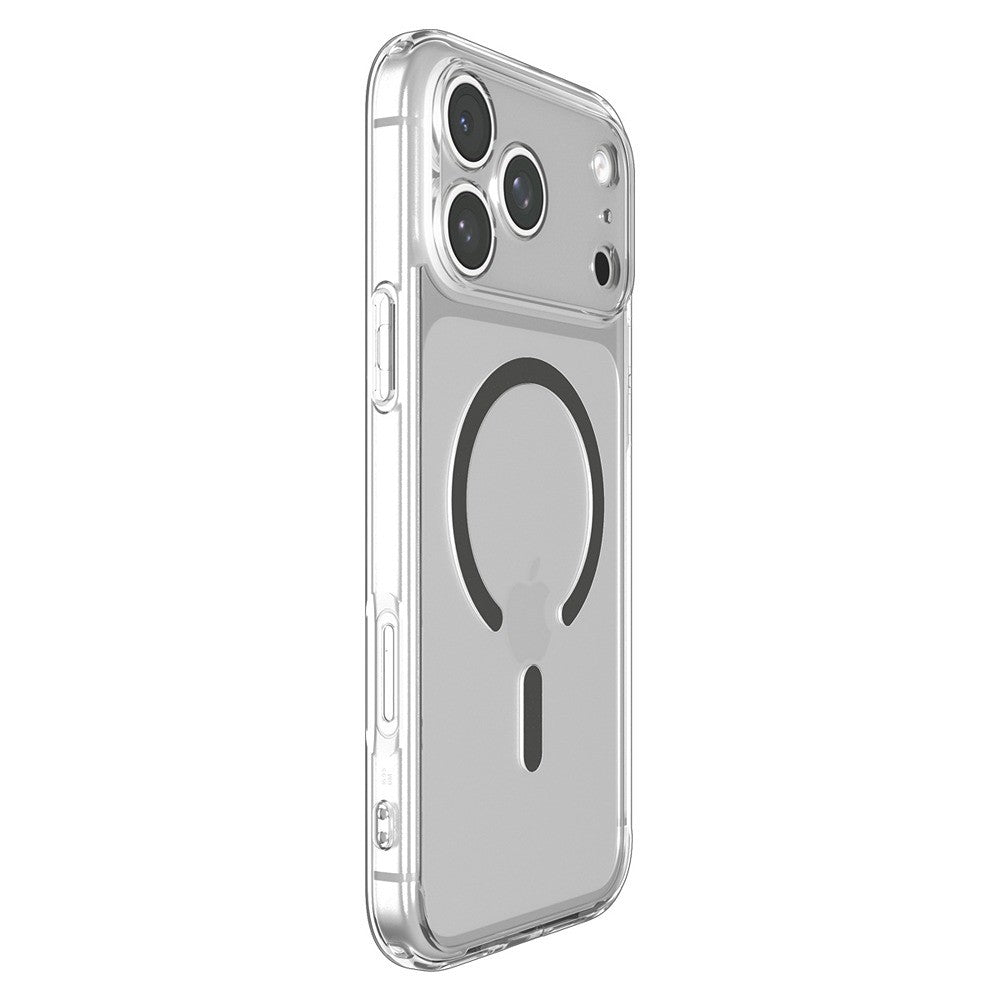 Spigen iPhone 17 Pro/iPhone 18 Pro Skal Ultra Hybrid MagFit Clear Graphite