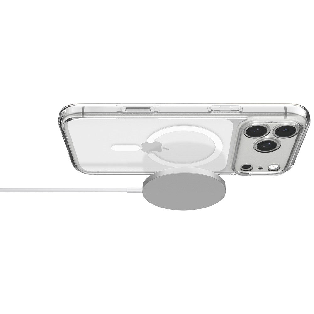 Spigen iPhone 17 Pro/iPhone 18 Pro Skal Ultra Hybrid MagFit Clear White