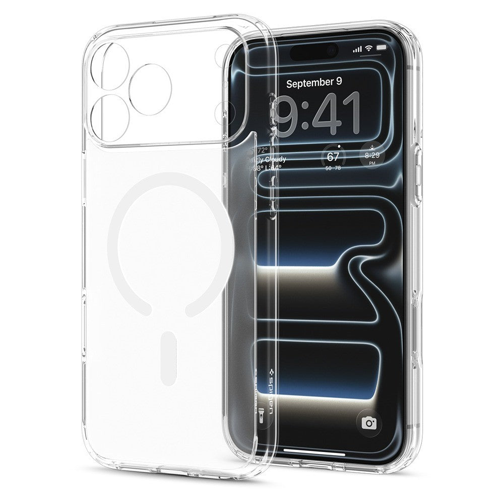 Spigen iPhone 17 Pro/iPhone 18 Pro Skal Ultra Hybrid MagFit Frost White