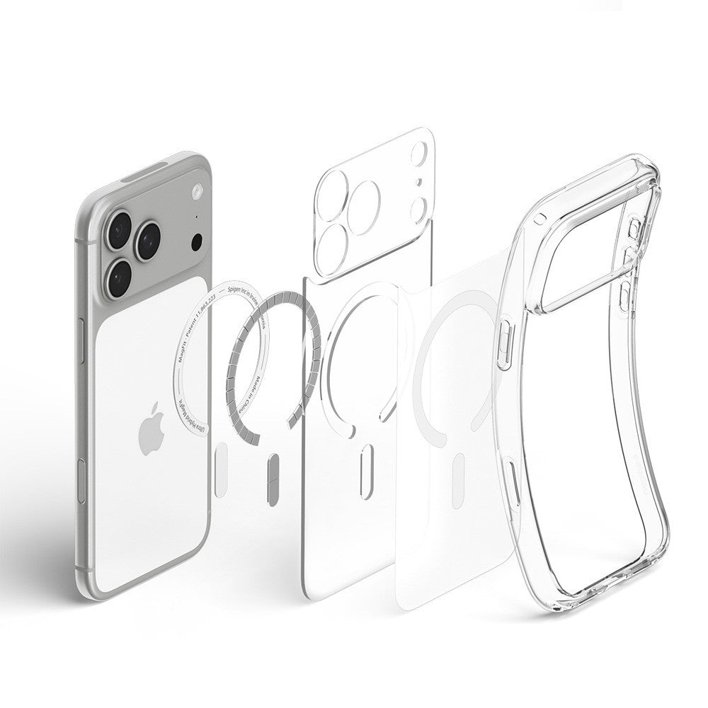 Spigen iPhone 17 Pro/iPhone 18 Pro Skal Ultra Hybrid MagFit Frost White