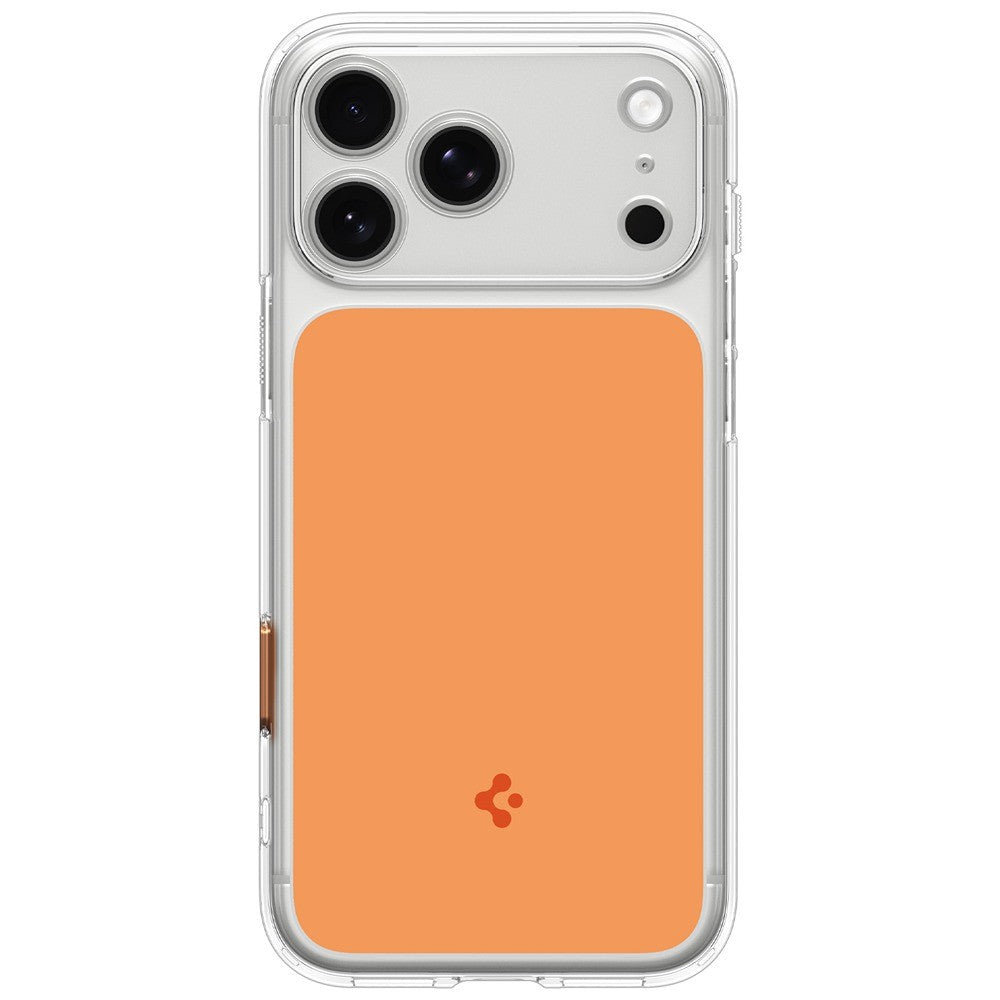 Spigen iPhone 17 Pro/iPhone 18 Pro Skal Ultra Hybrid T MagFit Glossy Orange