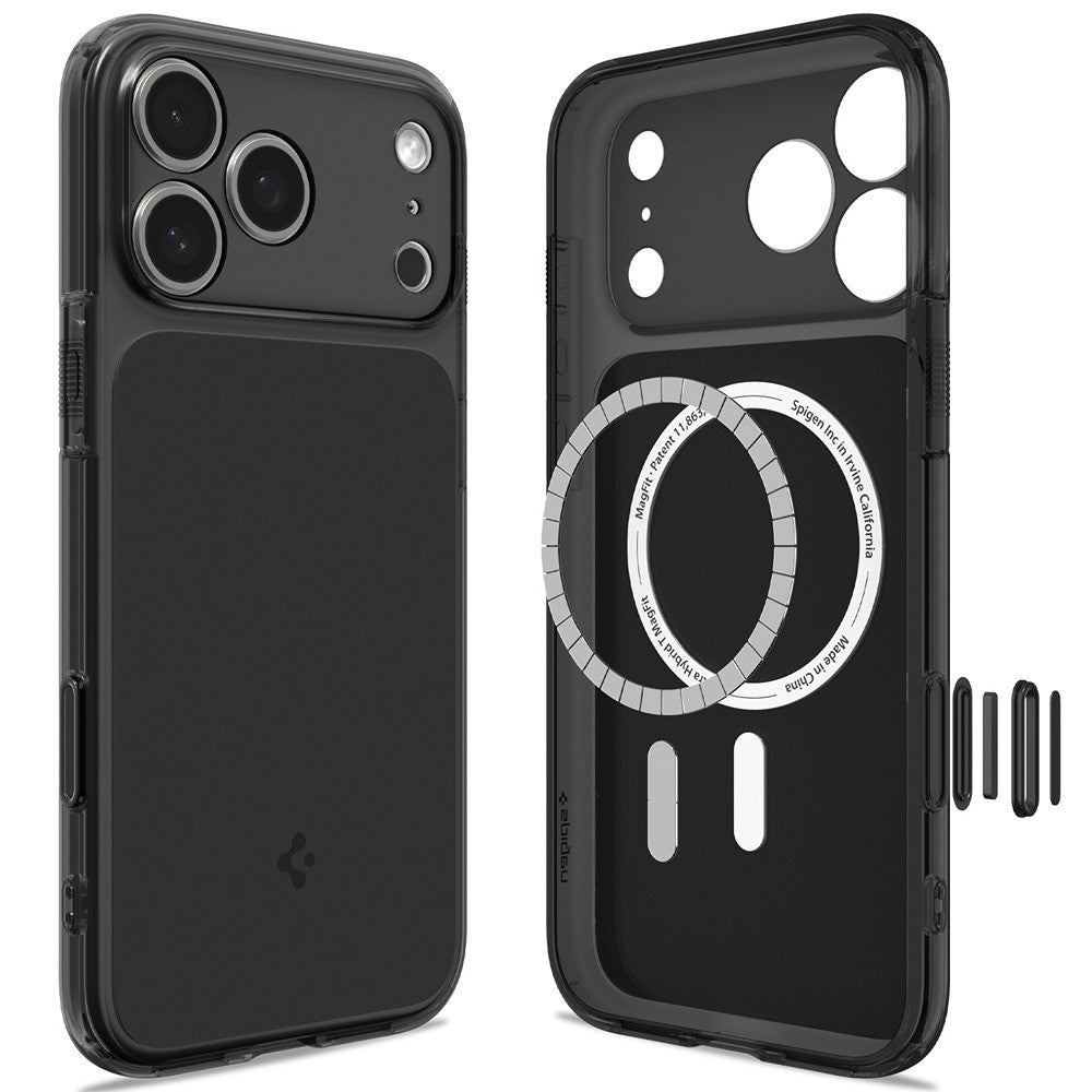 Spigen iPhone 17 Pro/iPhone 18 Pro Skal Ultra Hybrid T MagFit Matte Black