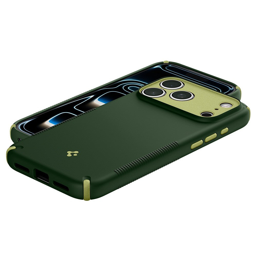 Spigen iPhone 17 Pro Max/iPhone 18 Pro Max Skal Nano Pop Hybrid MagFit Avo Green