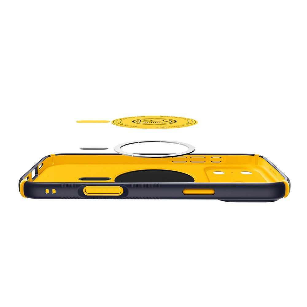 Spigen iPhone 17 Pro Max/iPhone 18 Pro Max Skal Nano Pop Hybrid MagFit Blueberry Navy