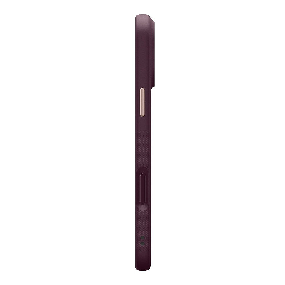 Spigen iPhone 17 Pro Max/iPhone 18 Pro Max Skal Nano Pop MagFit Burgundy Bean