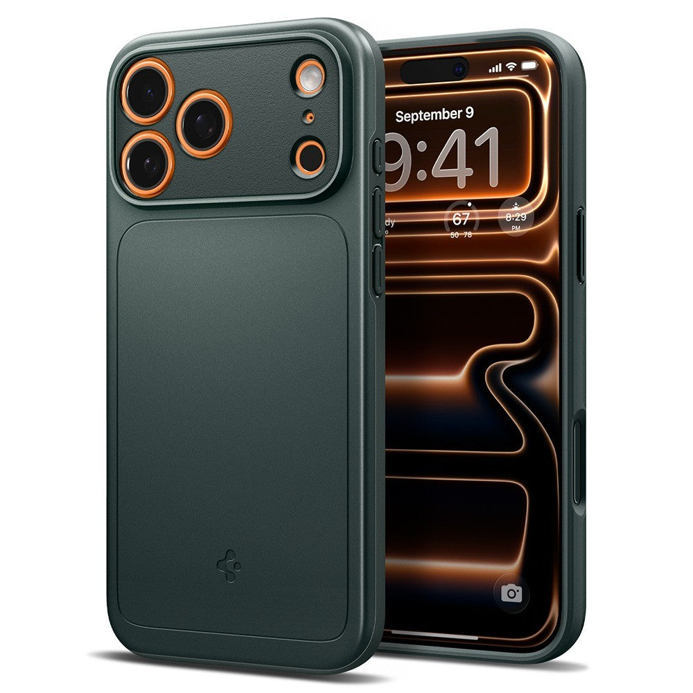Spigen iPhone 17 Pro Max/iPhone 18 Pro Max Skal Thin Fit MagFit Abyss Green
