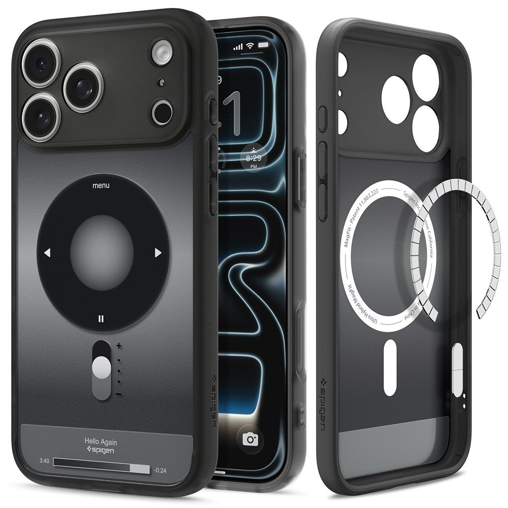 Spigen iPhone 17 Pro Max/iPhone 18 Pro Max Skal Ultra Hybrid MagFit Classic Black