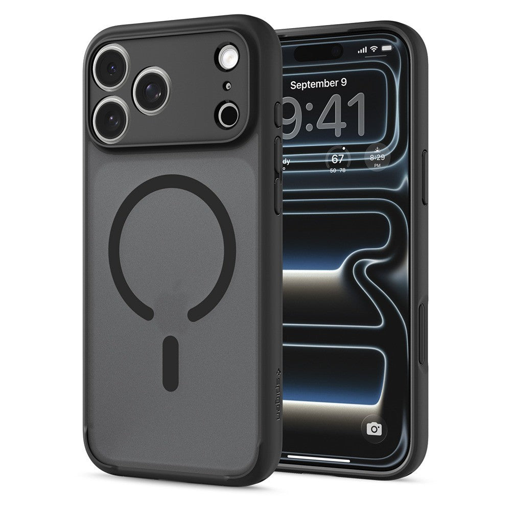 Spigen iPhone 17 Pro Max/iPhone 18 Pro Max Skal Ultra Hybrid MagFit Frost Black