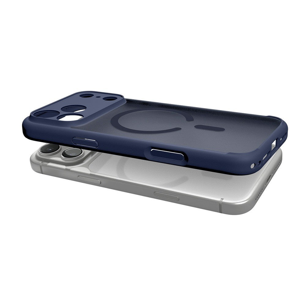 Spigen iPhone 17 Pro Max/iPhone 18 Pro Max Skal Ultra Hybrid MagFit Frost Deep Blue
