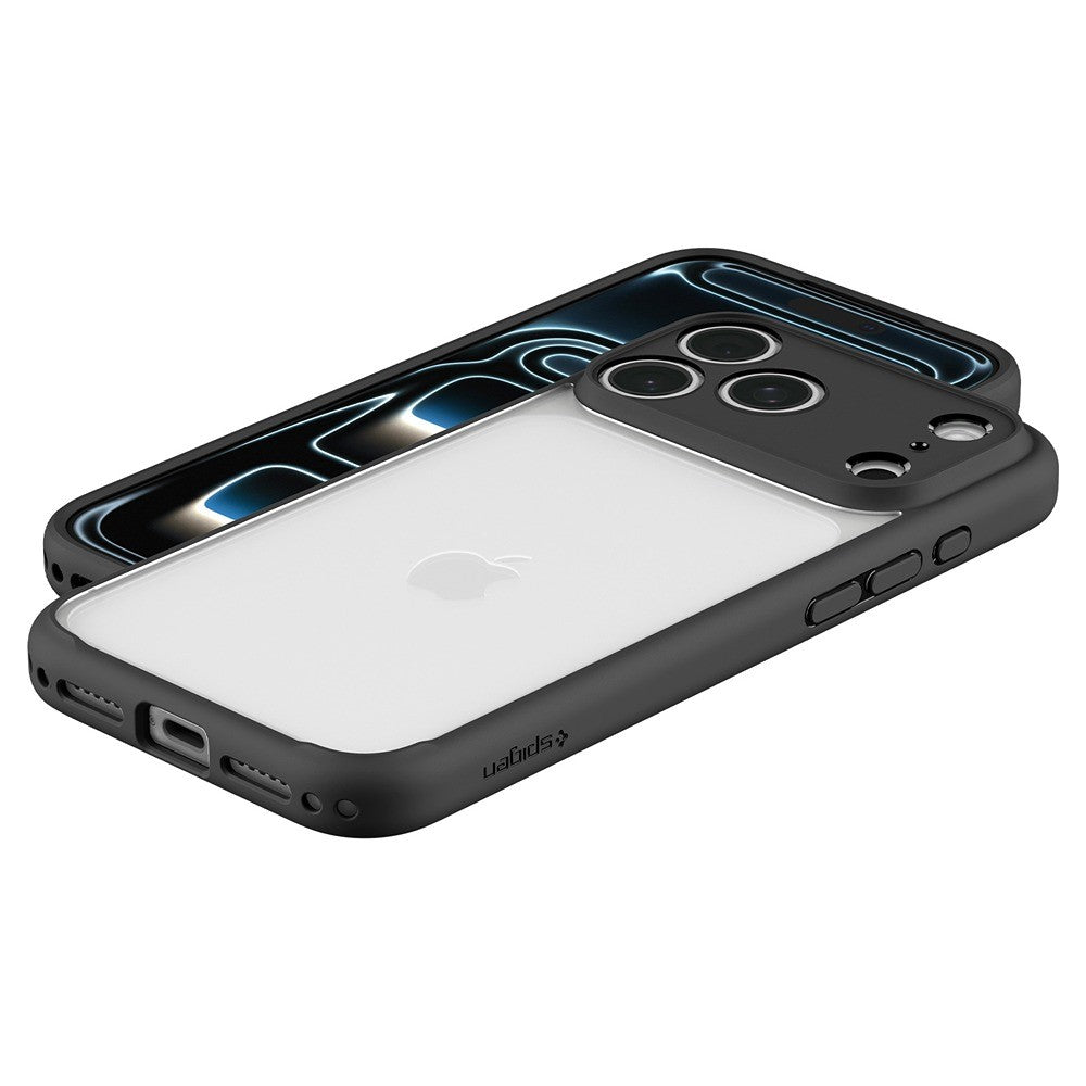 Spigen iPhone 17 Pro Max/iPhone 18 Pro Max Skal Ultra Hybrid Matte Black