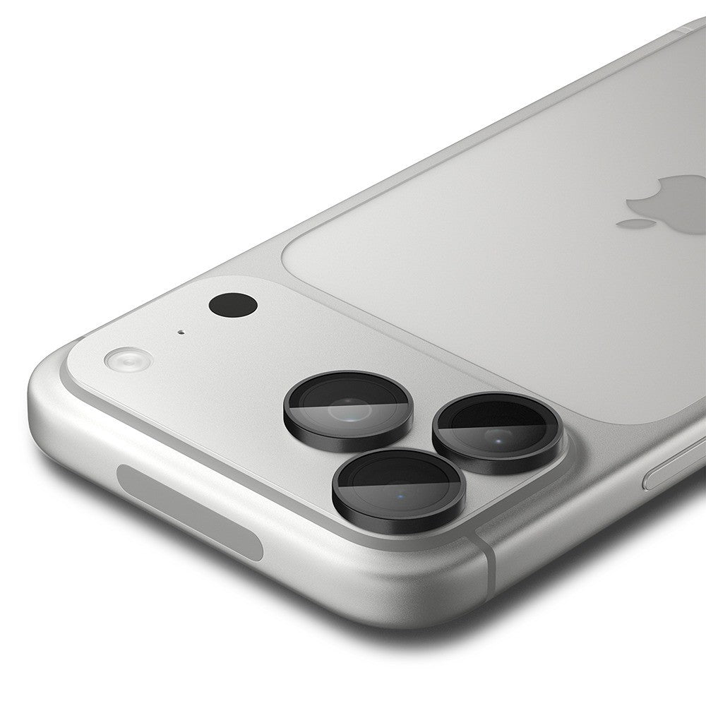 Spigen iPhone 18 Pro/18 Pro Max Kameraskydd Glas.tR EZ Fit Optik Pro 2-pack Dark Gray