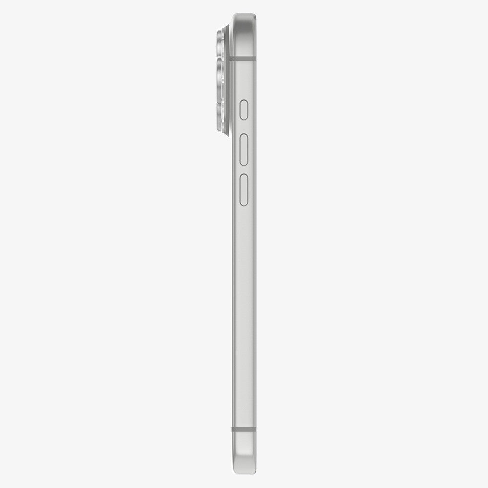Spigen iPhone 18 Pro Kameraskydd Glas.tR EZ Fit Optik Pro XL Silver