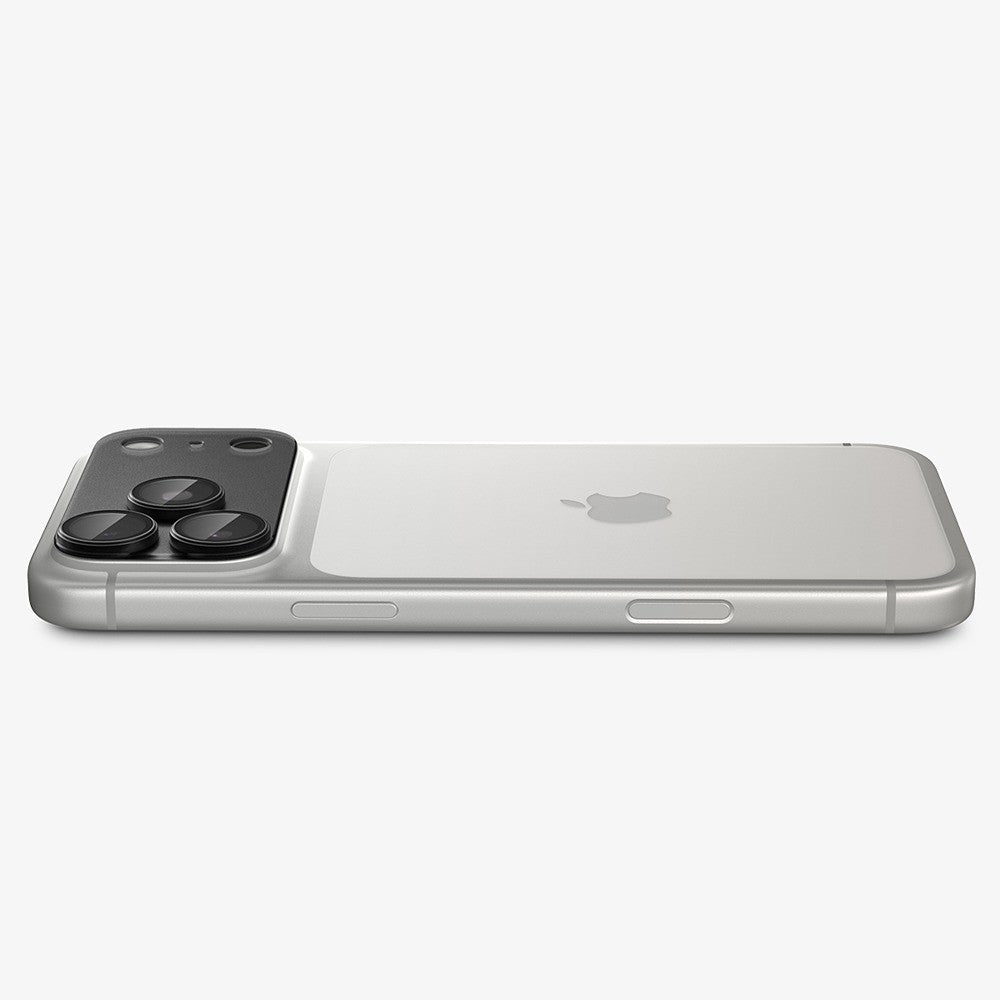 Spigen iPhone 18 Pro Max Kameraskydd Glas.tR EZ Fit Optik Pro XL Dark Gray