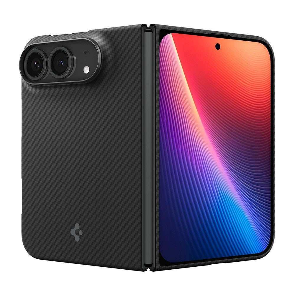 Spigen iPhone Duo Skal Air Skin Aramid MagFit Svart