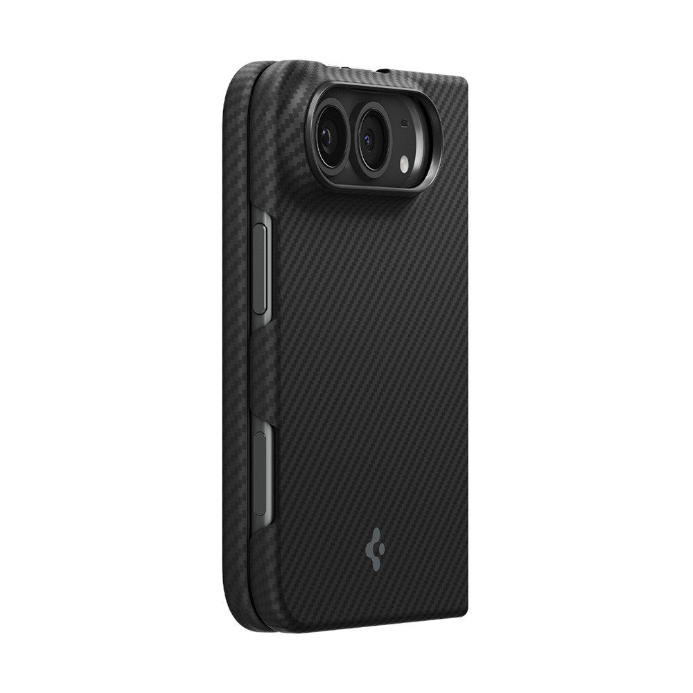 Spigen iPhone Duo Skal Air Skin Aramid MagFit Svart