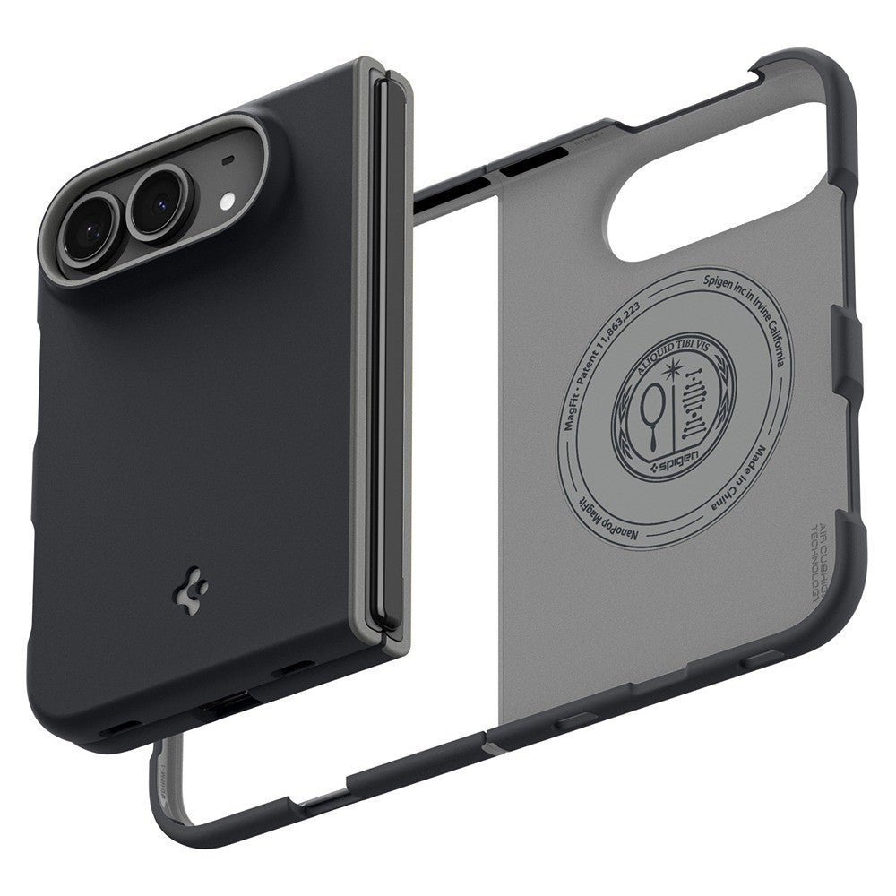 Spigen iPhone Duo Skal Nano Pop MagFit Black Sesame