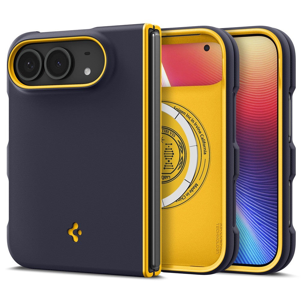 Spigen iPhone Duo Skal Nano Pop MagFit Blueberry Navy
