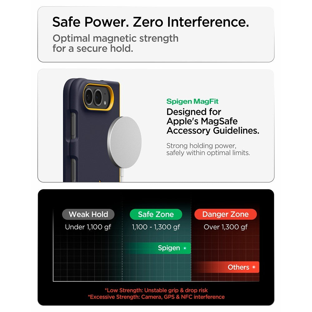 Spigen iPhone Duo Skal Nano Pop MagFit Blueberry Navy