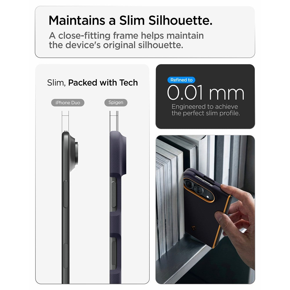 Spigen iPhone Duo Skal Nano Pop MagFit Blueberry Navy