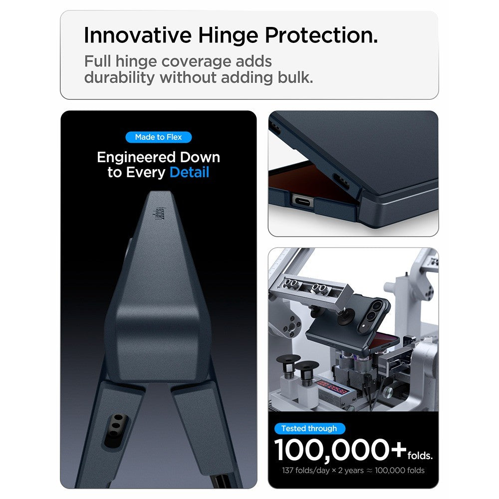 Spigen iPhone Duo Skal Tough Armor Pro MagFit Metal Slate