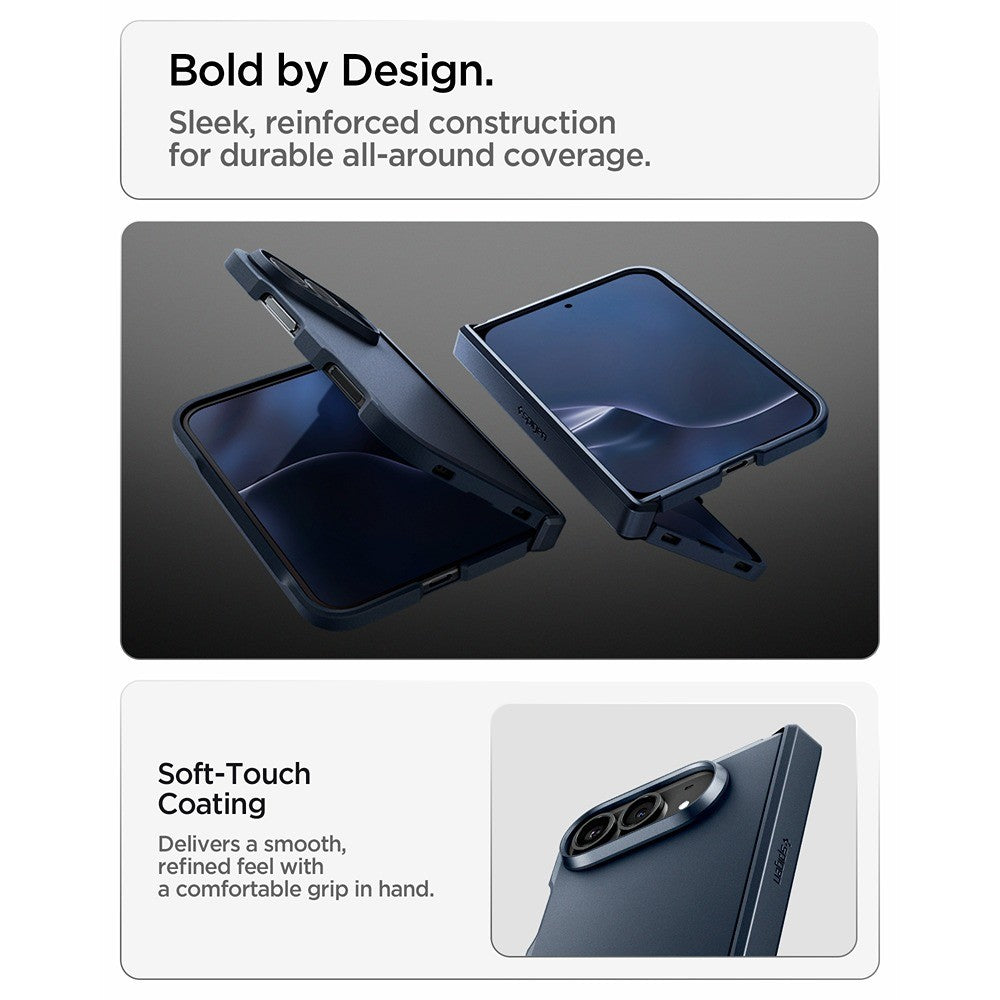 Spigen iPhone Duo Skal Tough Armor Pro MagFit Metal Slate