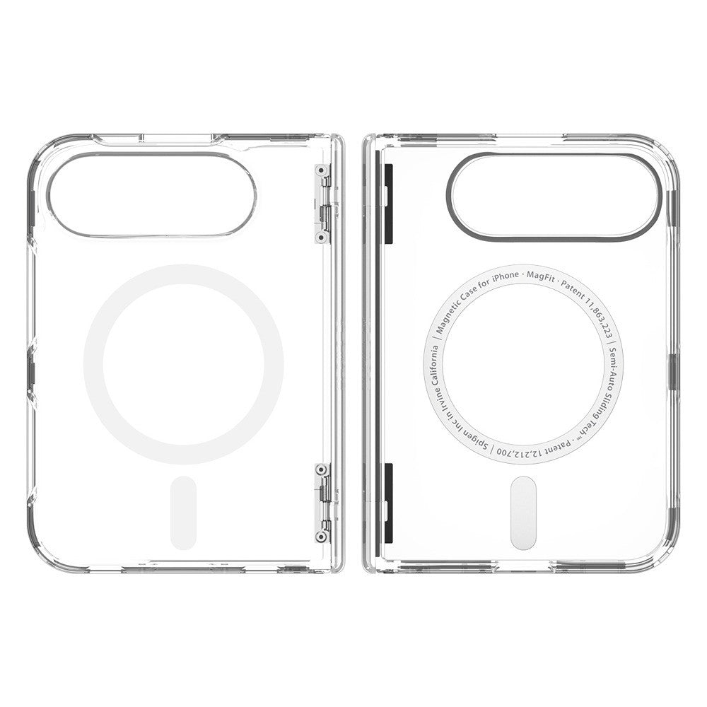 Spigen iPhone Duo Skal Ultra Hybrid Pro MagFit Clear White