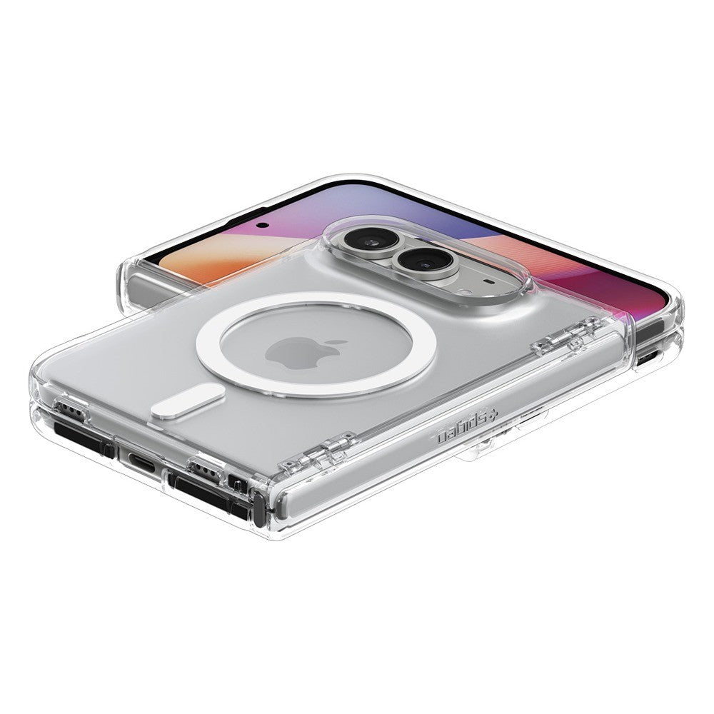 Spigen iPhone Duo Skal Ultra Hybrid Pro MagFit Clear White