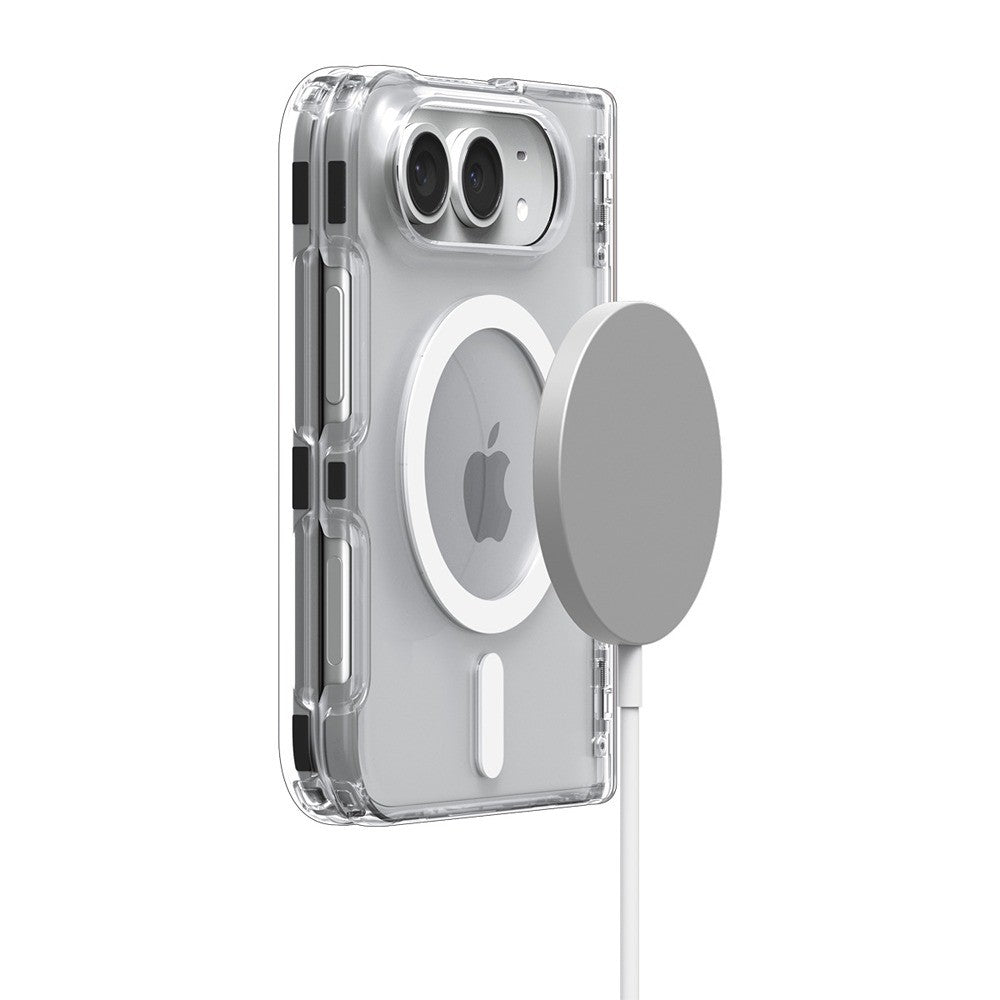 Spigen iPhone Duo Skal Ultra Hybrid Pro MagFit Clear White