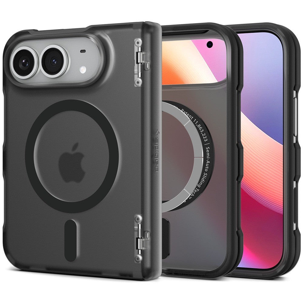 Spigen iPhone Duo Skal Ultra Hybrid Pro MagFit Frost Black