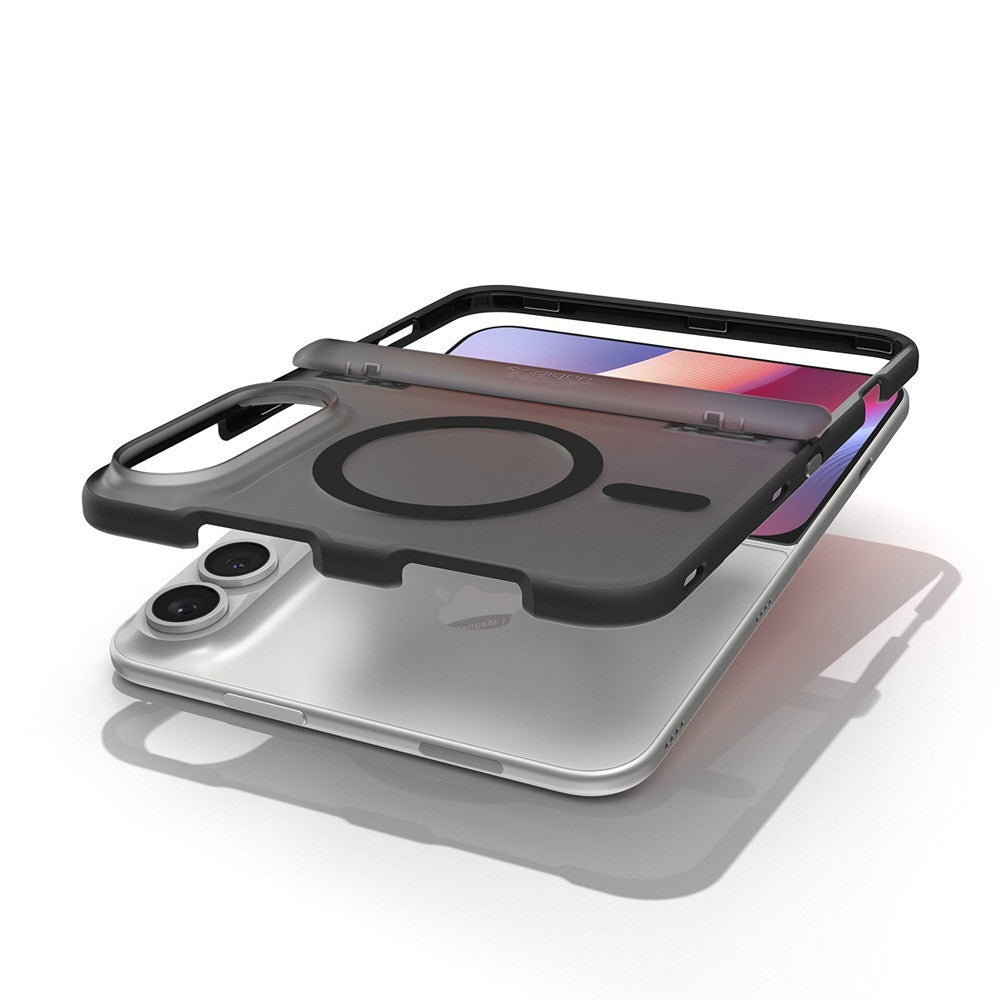 Spigen iPhone Duo Skal Ultra Hybrid Pro MagFit Frost Black