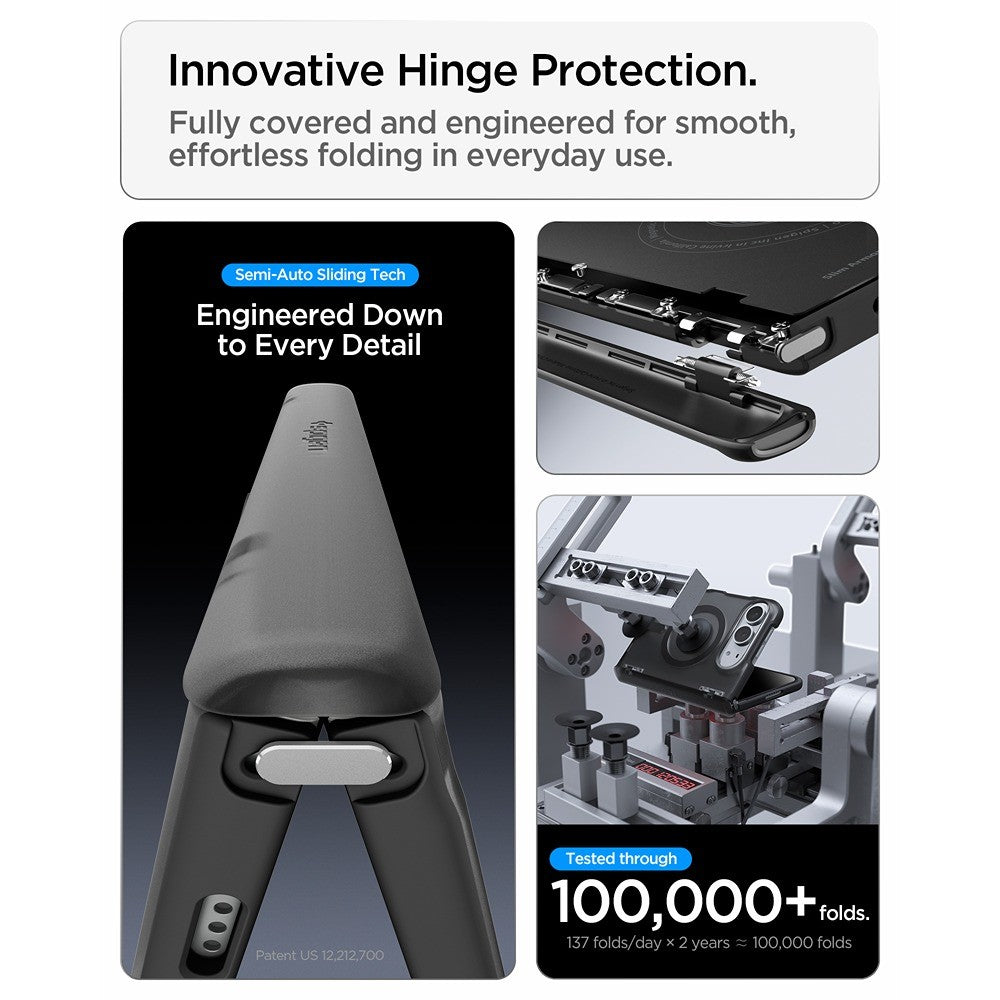 Spigen iPhone Duo Skal Ultra Hybrid Pro MagFit Frost Black