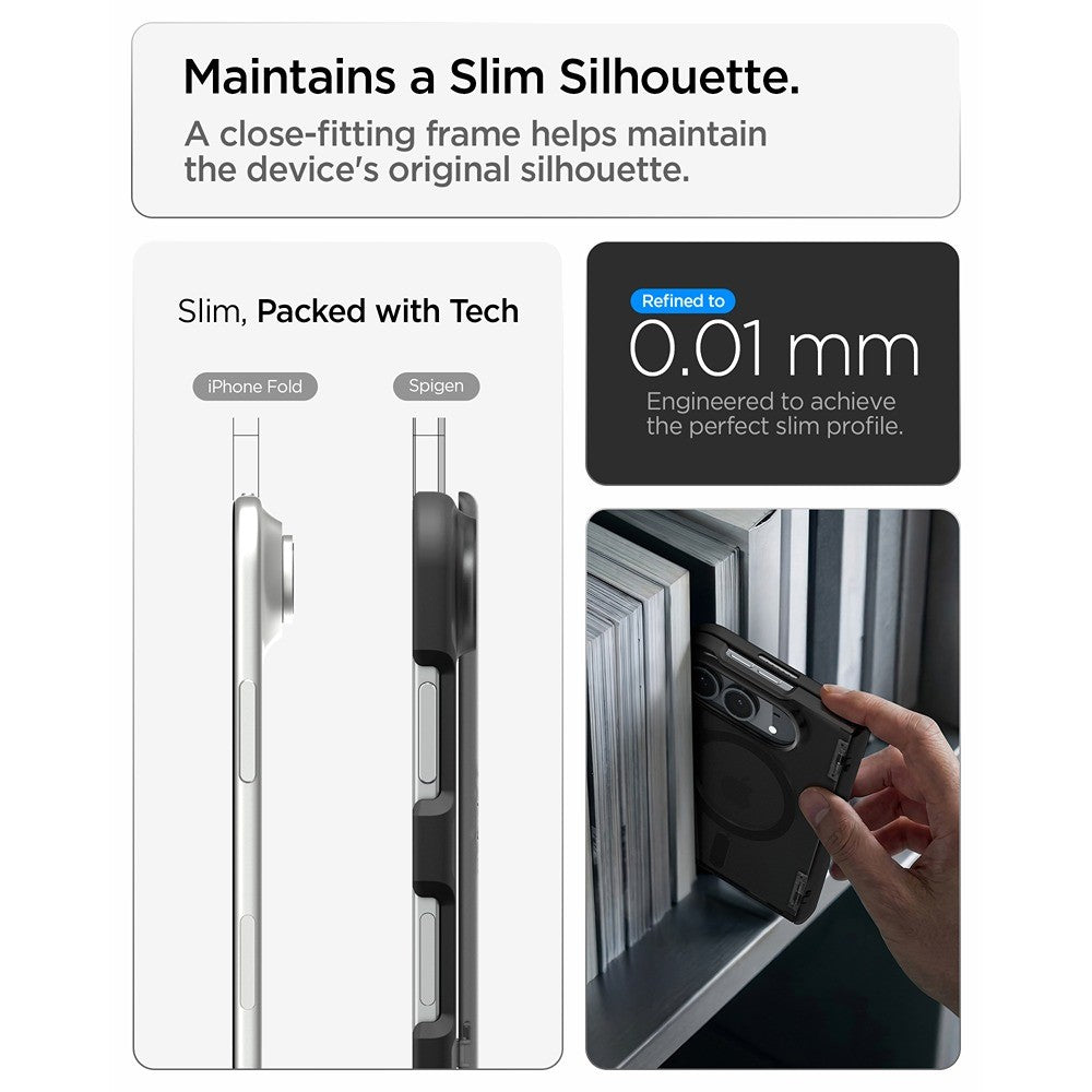 Spigen iPhone Duo Skal Ultra Hybrid Pro MagFit Frost Black