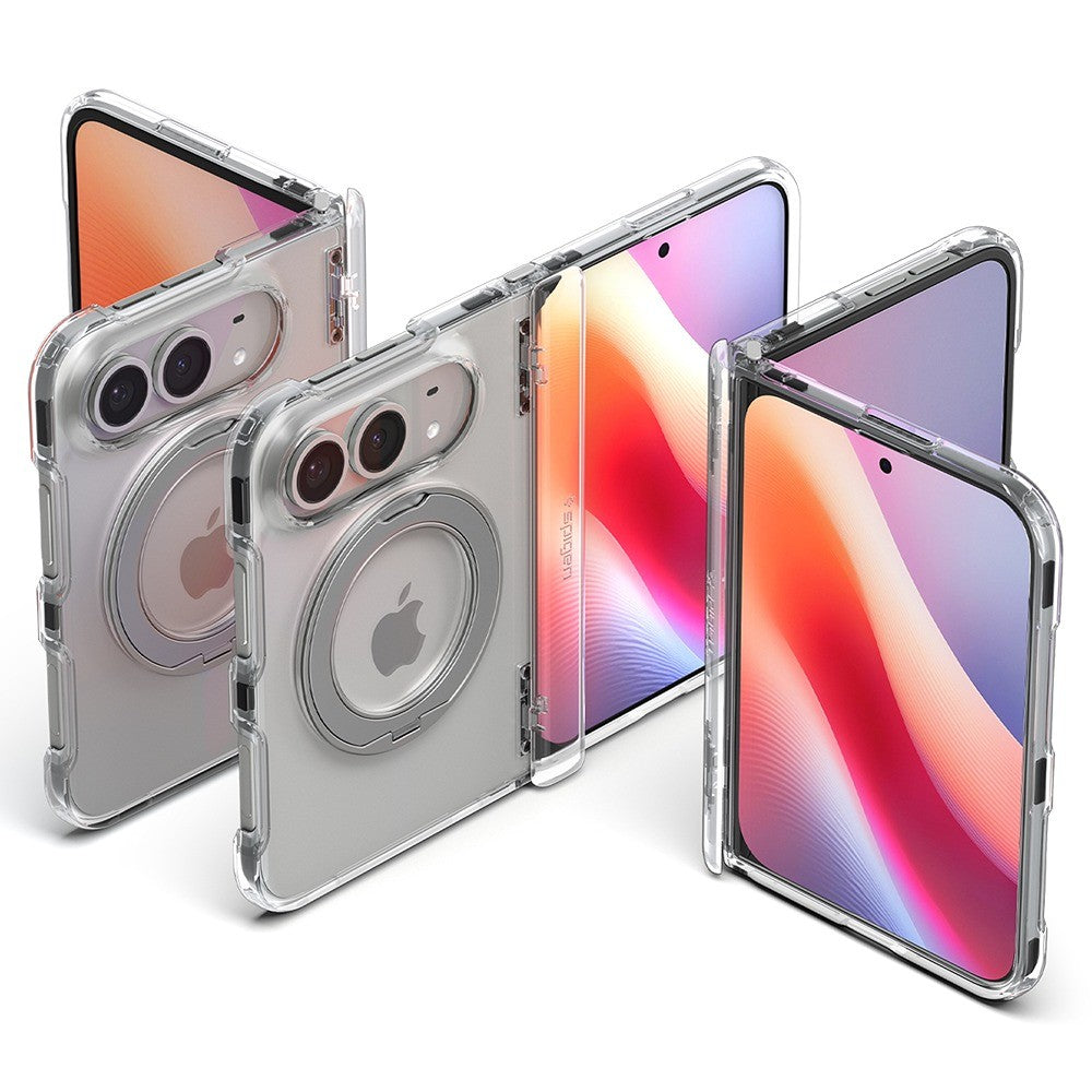 Spigen iPhone Duo Skal Ultra Hybrid Pro S MagFit Clear White